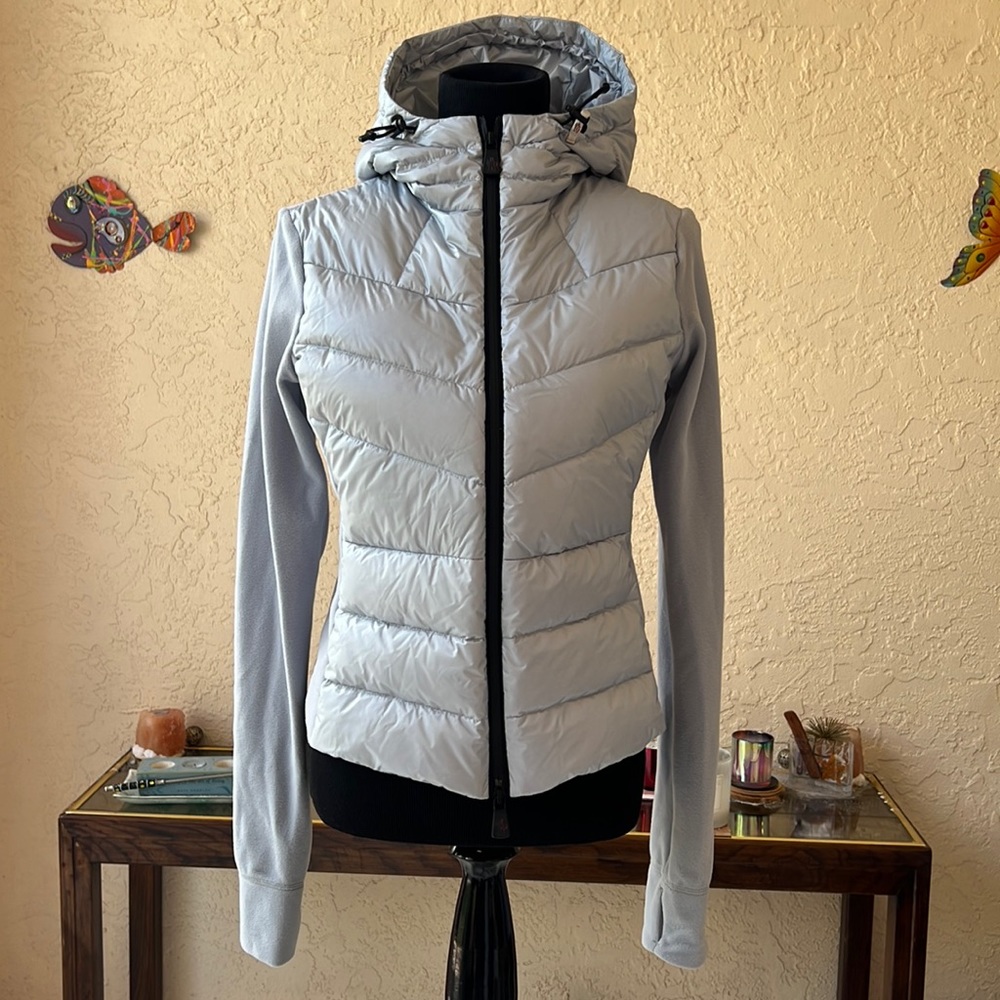 NWT - MONCLER Maglia Cardigan - Womens Padded Fleece Hoodie Sweatshirt Jacket